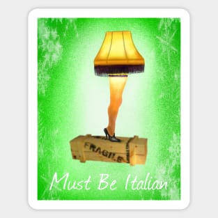 Leg lamp Sticker